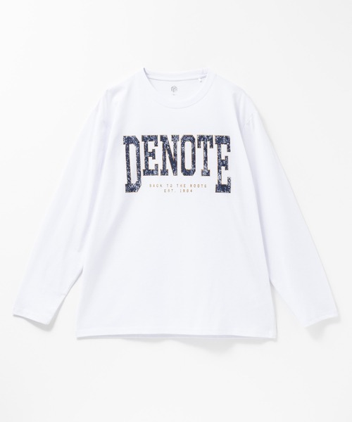 Mac-House(マックハウス)の「T-GRAPHICS ビッグロゴプリント長袖Tシャツ(Tシャツ/カットソー・メンズ・グレー/レッド/ホワイト/イエロー/ブラック・S/M/XL/L)」の6枚目の写真