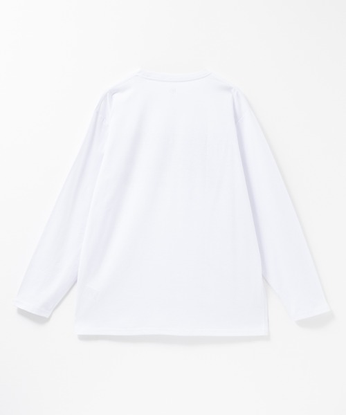 Mac-House(マックハウス)の「T-GRAPHICS ビッグロゴプリント長袖Tシャツ(Tシャツ/カットソー・メンズ・グレー/レッド/ホワイト/イエロー/ブラック・S/M/XL/L)」の7枚目の写真