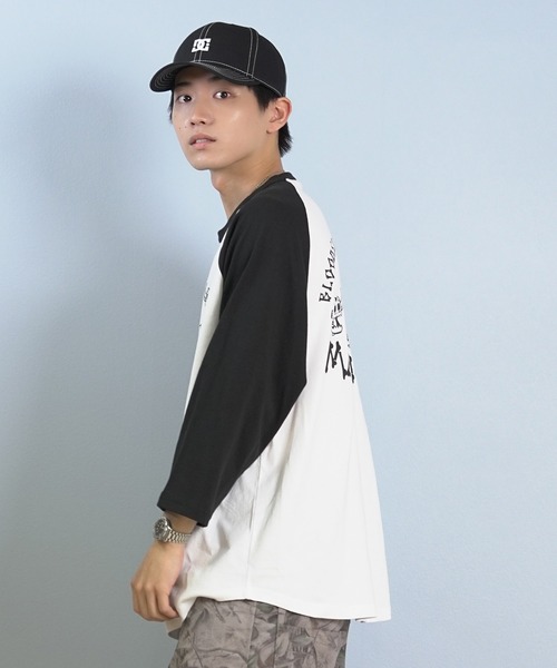 TOY　MACHINE（トイ　マシーン）の「TOY MACHINE/トイマシーン 七分 長袖 Tシャツ ロンT ラグラン バックプリント ロゴ オーバーサイズ RGL 3/4 TEE MTMFFLT4（Tシャツ/カットソー・メンズ・ホワイト系その他2/ホワイト系その他3/ホワイト系その他・XL/L/M）」の20枚目の写真