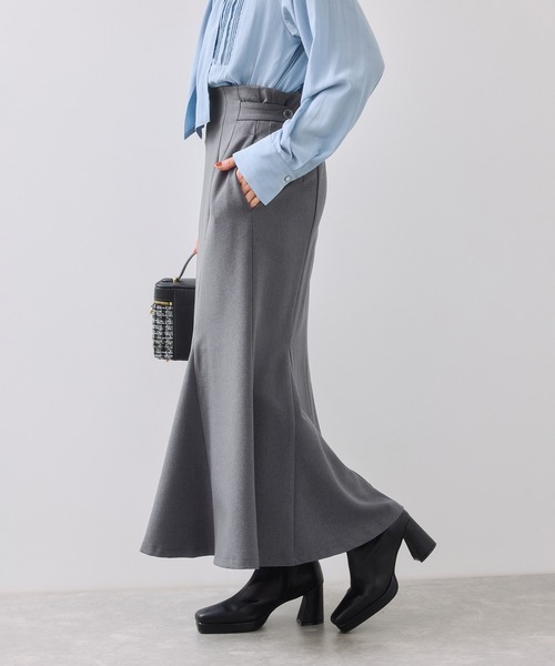 美easy】ウーリッシュマーメイドスカート/セットアップ対応・イージー