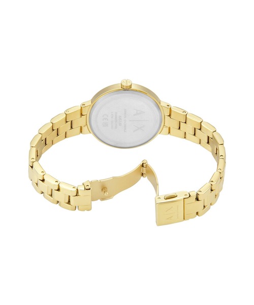 ARMANI EXCHANGE(アルマーニエクスチェンジ)の「アルマーニ・エクスチェンジ 腕時計 レディース アナログ ステンレス AX5180(アナログ腕時計・レディース・ゴールド・FREE)」の3枚目の写真