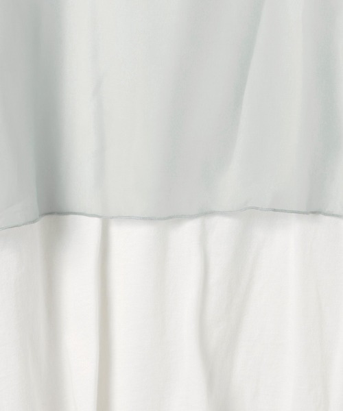 eL（エル）の「【eL】Sheer Layered TEE LS/581445（Tシャツ/カットソー・レディース・グレー系その他/ネイビー系・FREE）」の17枚目の写真