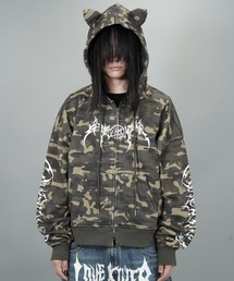 ラブキラー パーカー A'GEM/9 × .kom 『LOVE KILLER/ラブ キラー』 Killer heart barbed