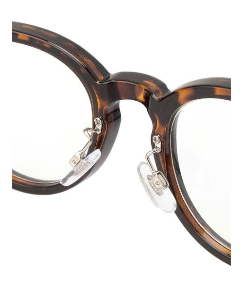 Ungrid（アングリッド）の「【Ca】ベーシックデザイン伊達メガネ（メガネ・レディース・ブラウン/ブラック・FREE）」の8枚目の写真