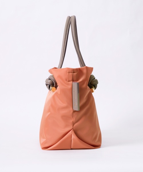 VIOLAd'ORO（ヴィオラドーロ）の「【VIOLAd'ORO】BIANCA-ナイロントートバッグ（トートバッグ・レディース・オレンジ・FREE）」の11枚目の写真