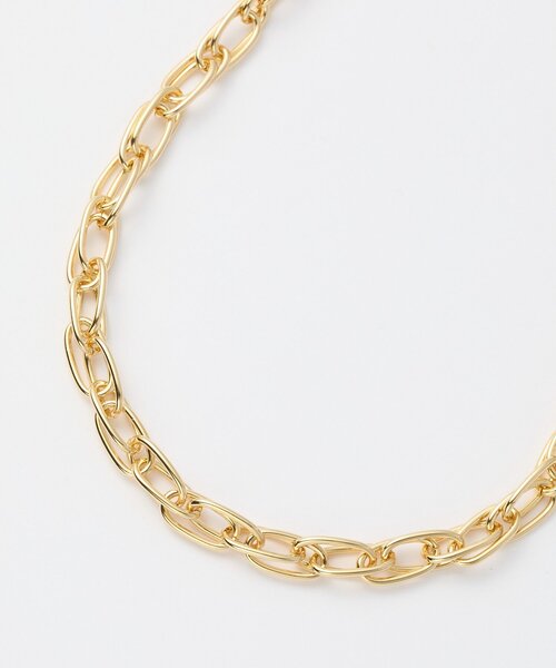 DISCOAT（ディスコート）の「【GOLDY】オーバーラップチェーンネックレス（ネックレス・レディース・シルバー/ゴールド・FREE）」の9枚目の写真