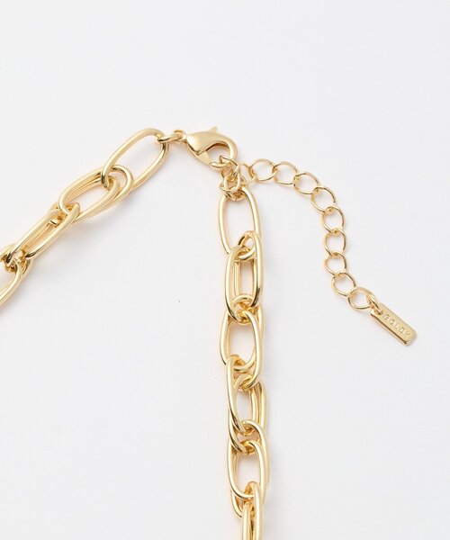 DISCOAT（ディスコート）の「【GOLDY】オーバーラップチェーンネックレス（ネックレス・レディース・シルバー/ゴールド・FREE）」の10枚目の写真