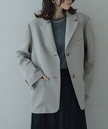 GALLEST | ダブルクロスオーバージャケット(テーラードジャケット)