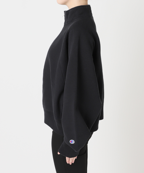 champion チャンピオン スウェット ハーフジップ M エンジ ブラック 楽天市場】チャンピオン スウェット CHAMPION ハーフジップ