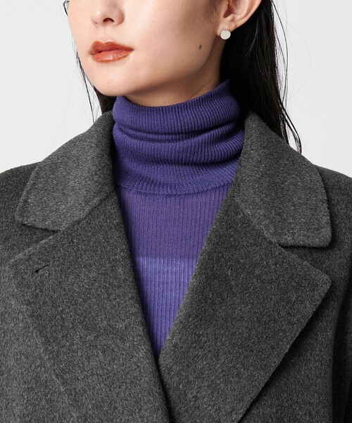 UNITED ARROWS ウールショートコート ブルー ユナイテッドアローズ UNITED ARROWS ウールショートコート ブルー ユナイテッドアローズ