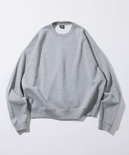 FREAK'S STORE(フリークスストア)の「限定展開 12oz Short Length ヘビーウェイト クルーネックスウェット/ショート丈(スウェット・メンズ・ブラック/ネイビー/アッシュグレー/スミクロ/グリーン/杢グレー/バーガンディー・SMALL/MEDIUM/LARGE)」の9枚目の写真