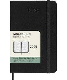 MOLESKINE(XL)2026N 1n܂ 12 EB[N[_CA[ z]^ |PbgTCY (9cm×c14cm) n[hJo[ ubN(蒠/)