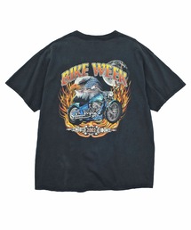 VINTAGE | 【USED】Y2K DELTA “BIKE WEEK 2002” バイク Tシャツ(Tシャツ/カットソー)