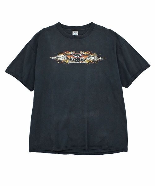 VINTAGE(ヴィンテージ)の「【USED】Y2K DELTA “BIKE WEEK 2002” バイク Tシャツ(Tシャツ/カットソー・メンズ・ブラック・X-LARGE)」の4枚目の写真