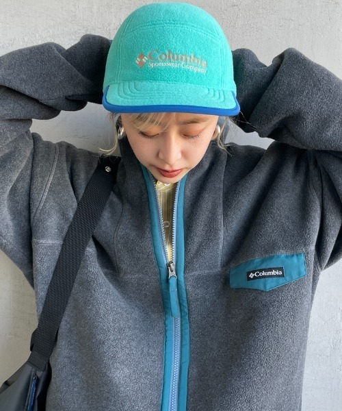 Columbia（コロンビア）の「【WEB限定】[Columbia/コロンビア] パラボリズムクリーク フリースキャップ（キャップ・レディース・ブラック/ターコイズブルー/レッド・ONE SIZE）」の3枚目の写真