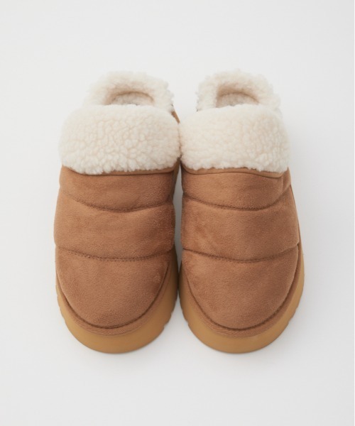 RODEO CROWNS WIDE BOWL（ロデオクラウンズワイドボウル）の「スリッポンボアシューズ（スリッポン・レディース・ホワイト系その他/ベージュ系その他/ブラック系その他/ブラウン系その他・LARGE/MEDIUM）」の16枚目の写真