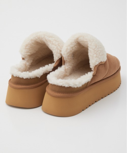 RODEO CROWNS WIDE BOWL（ロデオクラウンズワイドボウル）の「スリッポンボアシューズ（スリッポン・レディース・ホワイト系その他/ベージュ系その他/ブラック系その他/ブラウン系その他・LARGE/MEDIUM）」の17枚目の写真