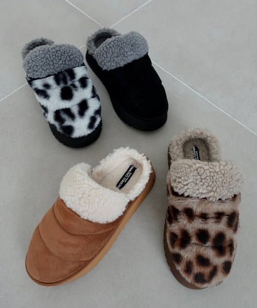 セール】スリッポンボアシューズ（スリッポン）｜RODEO CROWNS WIDE