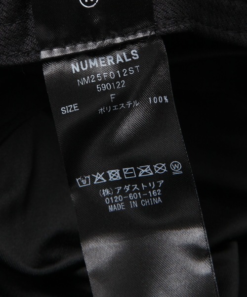 NUMERALS(ヌメラルズ)の「【NUMERALS】バケットハット(ハット・メンズ・ブラック/ネイビー・FREE)」の22枚目の写真