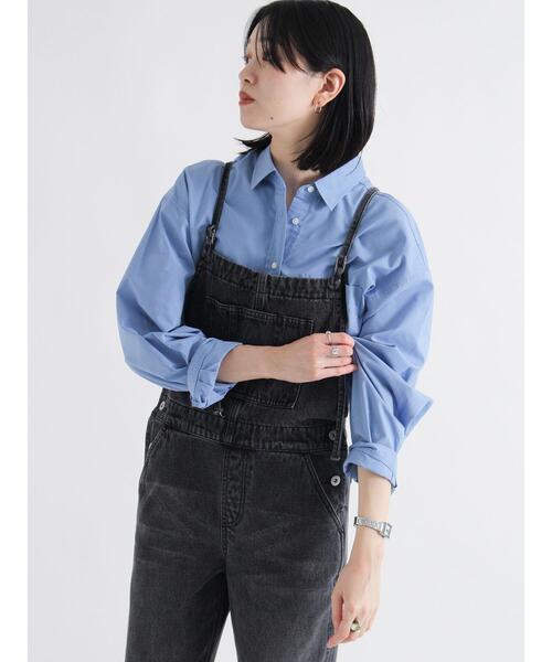 sm2rhythm（サマンサモスモスリズム）の「シャンブレーシャツ（シャツ/ブラウス・レディース・イエロー/サックスブルー/ピンク・F）」の2枚目の写真