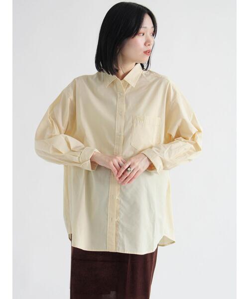 sm2rhythm（サマンサモスモスリズム）の「シャンブレーシャツ（シャツ/ブラウス・レディース・イエロー/サックスブルー/ピンク・F）」の17枚目の写真