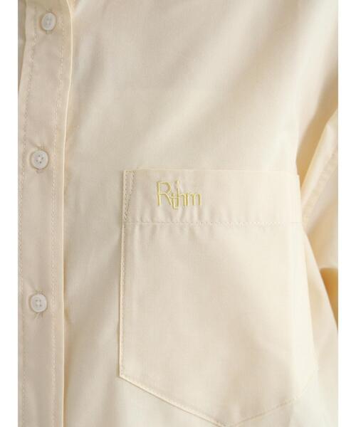sm2rhythm（サマンサモスモスリズム）の「シャンブレーシャツ（シャツ/ブラウス・レディース・イエロー/サックスブルー/ピンク・F）」の21枚目の写真