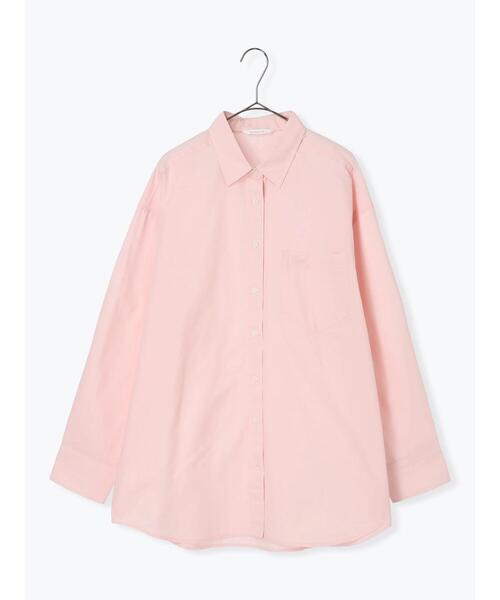 sm2rhythm（サマンサモスモスリズム）の「シャンブレーシャツ（シャツ/ブラウス・レディース・イエロー/サックスブルー/ピンク・F）」の8枚目の写真