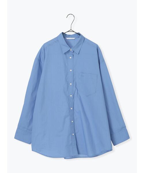 sm2rhythm（サマンサモスモスリズム）の「シャンブレーシャツ（シャツ/ブラウス・レディース・イエロー/サックスブルー/ピンク・F）」の10枚目の写真