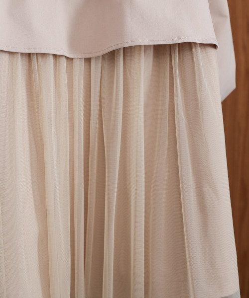 Bou Jeloud(ブージュルード)の「撥水加工バックチュールブルゾン(ブルゾン・レディース・ネイビー/ベージュ・M)」の19枚目の写真