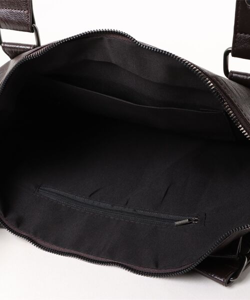 florist（フローリスト）の「【A4収納可・2WAY】アミアゲデザイントートバッグ/ショルダーバッグ/ビジネスバッグ（トートバッグ・レディース・ブラック/モカ/キャメル・FREE）」の15枚目の写真