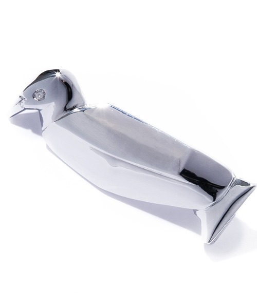 IRIS47（イリスフォーセブン）の「【IRIS 47】penguin brooch/ペンギン ブローチ（ブローチ/コサージュ・レディース・ゴールド/シルバー・FREE）」の4枚目の写真