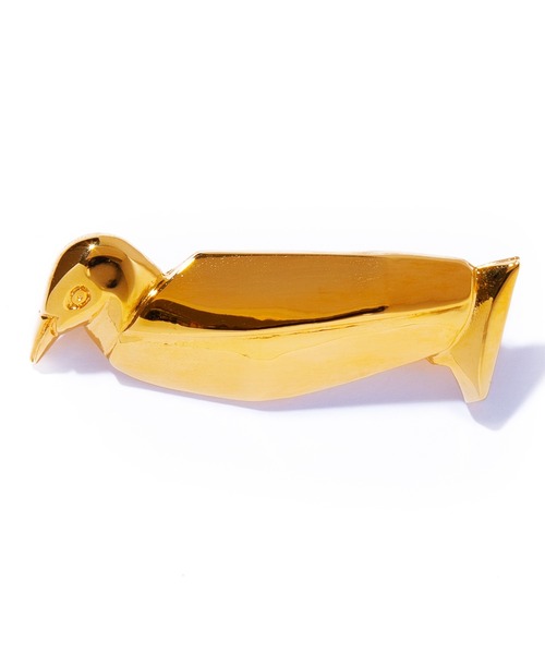 IRIS47（イリスフォーセブン）の「【IRIS 47】penguin brooch/ペンギン ブローチ（ブローチ/コサージュ・レディース・ゴールド/シルバー・FREE）」の6枚目の写真