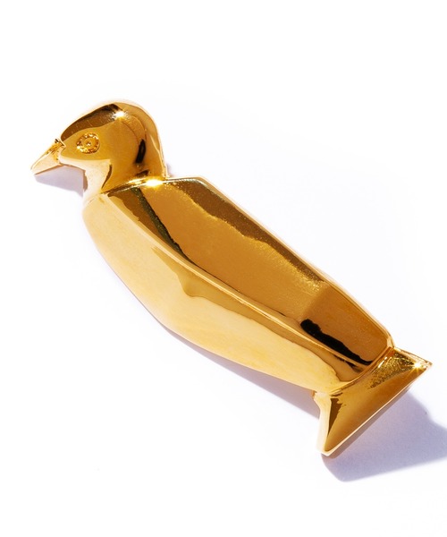 IRIS47（イリスフォーセブン）の「【IRIS 47】penguin brooch/ペンギン ブローチ（ブローチ/コサージュ・レディース・ゴールド/シルバー・FREE）」の7枚目の写真