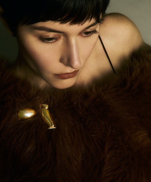 IRIS47（イリスフォーセブン）の「【IRIS 47】penguin brooch/ペンギン ブローチ（ブローチ/コサージュ・レディース・ゴールド/シルバー・FREE）」の9枚目の写真