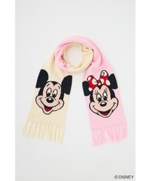 Disney SERIES CREATED by MUS(ディズニーシリーズクリエイテッドバイエムユーエス)のMD FACE KNIT MUFFLER / フェイスニットマフラー(ストール/ショール)