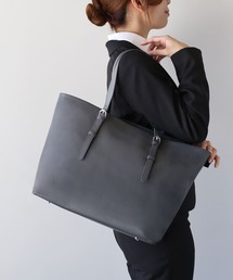 [HALEINE]軽量 ビジネストートバッグ 牛革