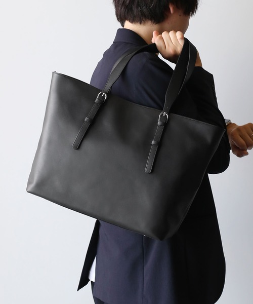 HALEINE]軽量 ビジネストートバッグ 牛革（ビジネスバッグ）｜HALEINE