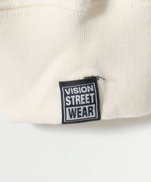VISION STREET WEAR（ヴィジョンストリートウェア）の「VISION STREET WEAR/ヴィジョンストリートウェア オーバーサイズ 裏毛 ゴースト袖プリント クマバックプリント ロゴ ワンポイント刺繍 スウェット トレーナー/レディース メンズ（スウェット・メンズ・オフホワイト/チャコールグレー/アッシュグレー/ワイン/グレー系その他/ブラック/ホワイト系その他/グレー系その他2/ブラック系その他・LL/M/L）」の19枚目の写真