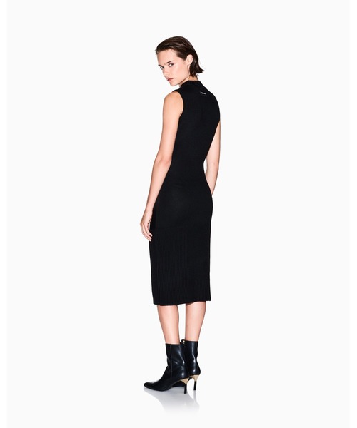 A|X アルマーニ エクスチェンジ】CL ノースリーブニットドレス