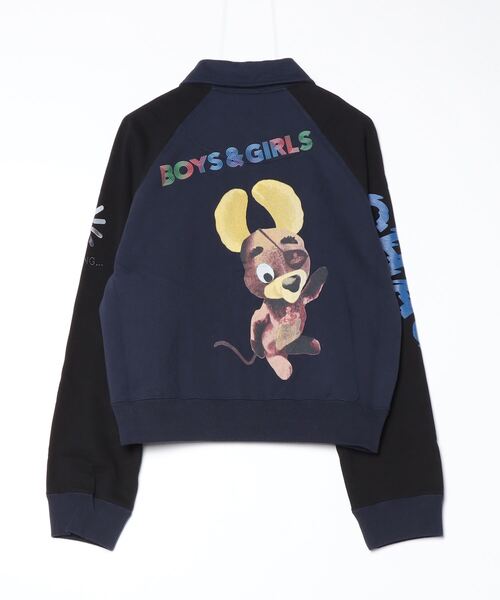 Vivienne Westwood MAN（ヴィヴィアンウエストウッドマン）の「THE BIG ONE FELPA BOMBER（その他アウター・メンズ・ブルー系その他・L/M）」の2枚目の写真