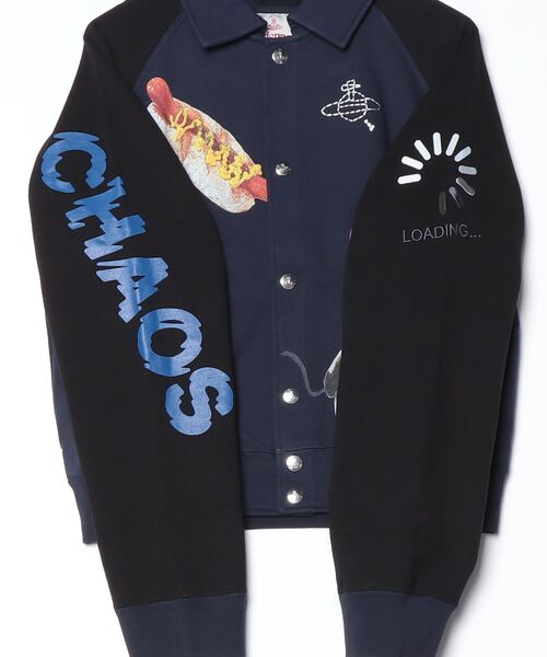 Vivienne Westwood MAN（ヴィヴィアンウエストウッドマン）の「THE BIG ONE FELPA BOMBER（その他アウター・メンズ・ブルー系その他・L/M）」の3枚目の写真