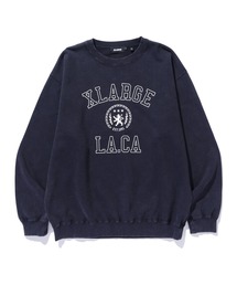 XLARGE | COLLEGE LOGO CREWNECK SWEATSHIRT(スウェット)