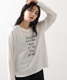 Gready Brilliant(グレディブリリアン)の重ね箔ロゴT(Tシャツ/カットソー)