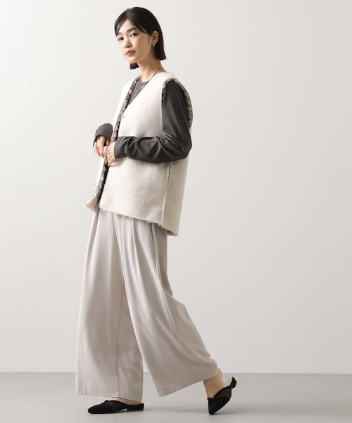 Gready Brilliant（グレディブリリアン）の「重ね箔ロゴT（Tシャツ/カットソー・レディース・チャコールグレー/オフホワイト・38）」の12枚目の写真