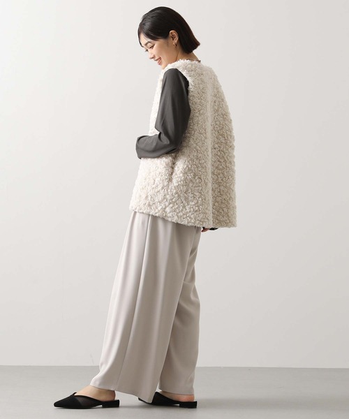 Gready Brilliant（グレディブリリアン）の「重ね箔ロゴT（Tシャツ/カットソー・レディース・チャコールグレー/オフホワイト・38）」の9枚目の写真