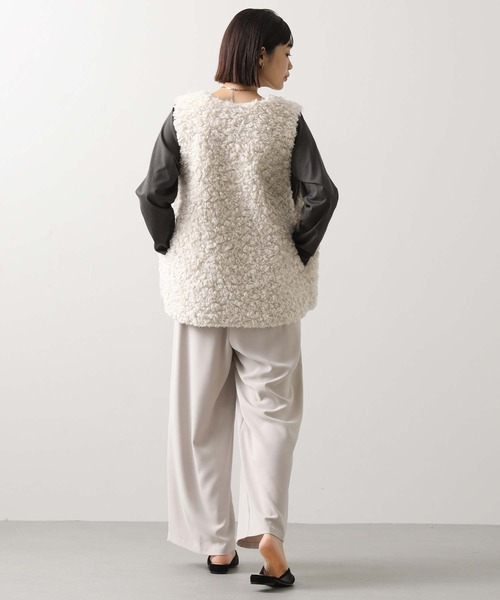 Gready Brilliant（グレディブリリアン）の「重ね箔ロゴT（Tシャツ/カットソー・レディース・チャコールグレー/オフホワイト・38）」の10枚目の写真