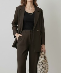 Mac-House（マックハウス）の「Idnes 軽やかにまとう メッシュダブルジャケット（テーラードジャケット）」