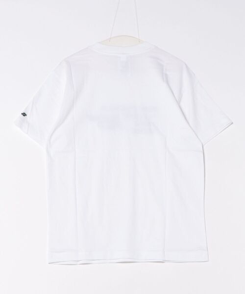 NEW BALANCE(ニューバランス)の「new balance/ニューバランス 半袖 Tシャツ ヌメリック ストックドロゴ グラフィック Numeric Stacked Graphic T-Shirt MT53705(Tシャツ/カットソー・メンズ・ホワイト/インディゴブルー/ブラック/ブラウン/ブラック系その他・L/M/2XL/XL)」の6枚目の写真