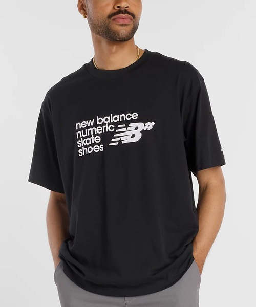 New Balance 半袖シャツ ブラック サイズ5（新品未使用タグ付き） セール】new balance/ニューバランス 半袖 Tシャツ ヌメリック