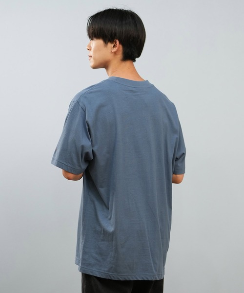 NEW BALANCE(ニューバランス)の「new balance/ニューバランス 半袖 Tシャツ ヌメリック ストックドロゴ グラフィック Numeric Stacked Graphic T-Shirt MT53705(Tシャツ/カットソー・メンズ・ホワイト/インディゴブルー/ブラック/ブラウン/ブラック系その他・L/M/2XL/XL)」の22枚目の写真